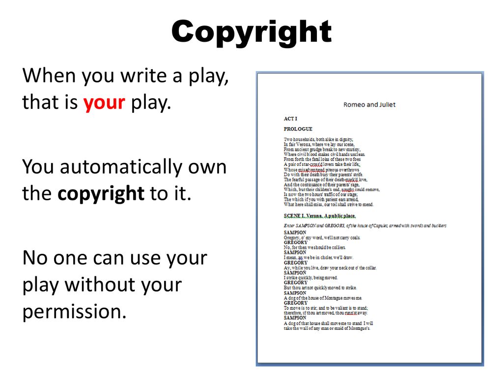 Copyright Law. - ppt download