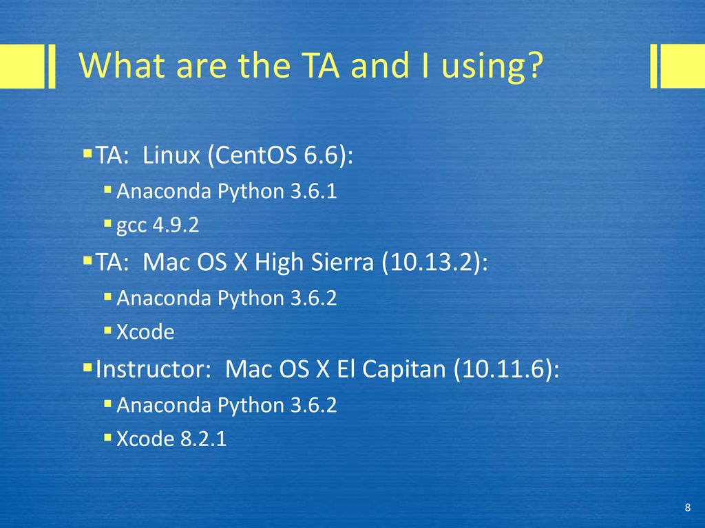 gcc for mac capitan