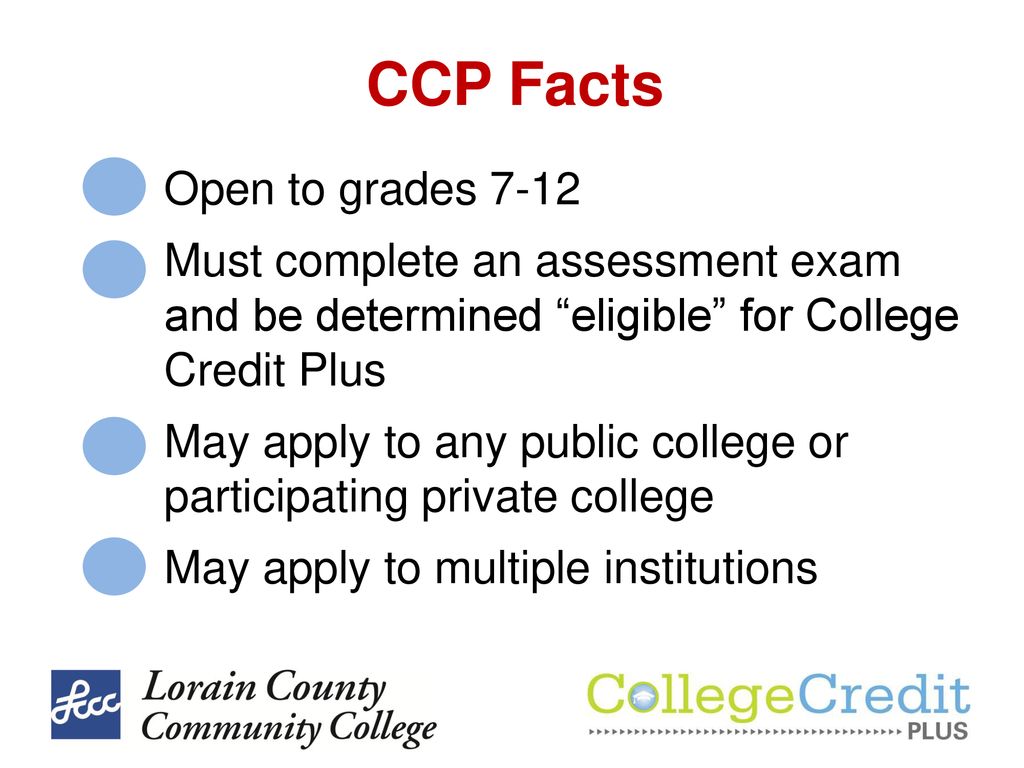College Credit Plus. - ppt download