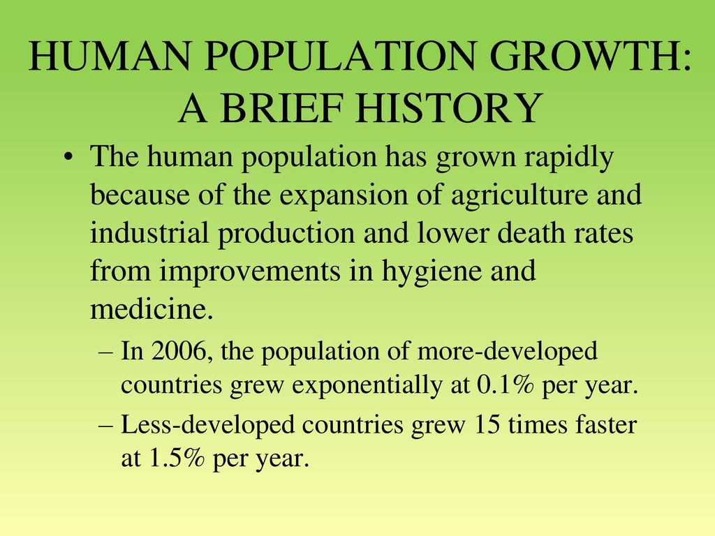 Human populations chapter ppt download