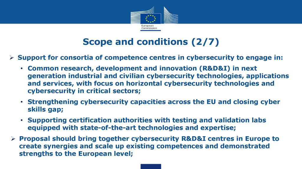 H2020 – WP Pilot For A Cybersecurity Competence Network - Ppt Download