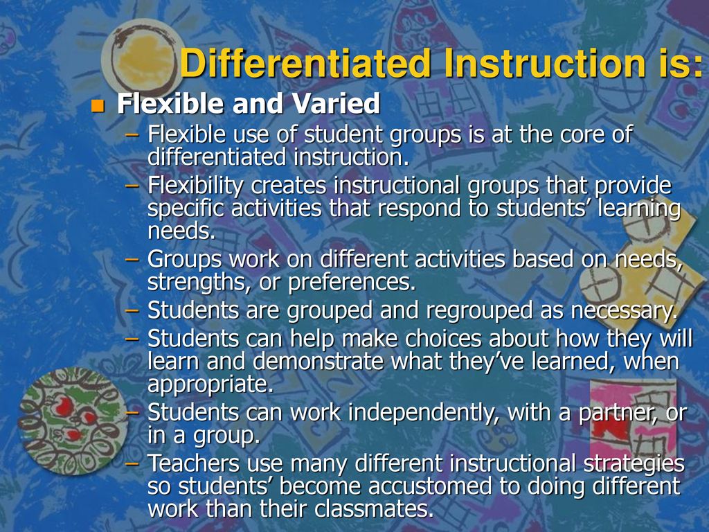 Differentiated instruction tools for the classroom ppt download