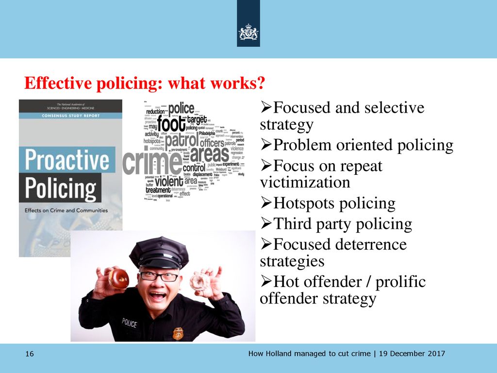 The Dutch Touch: How Holland Managed to Cut Crime - ppt download