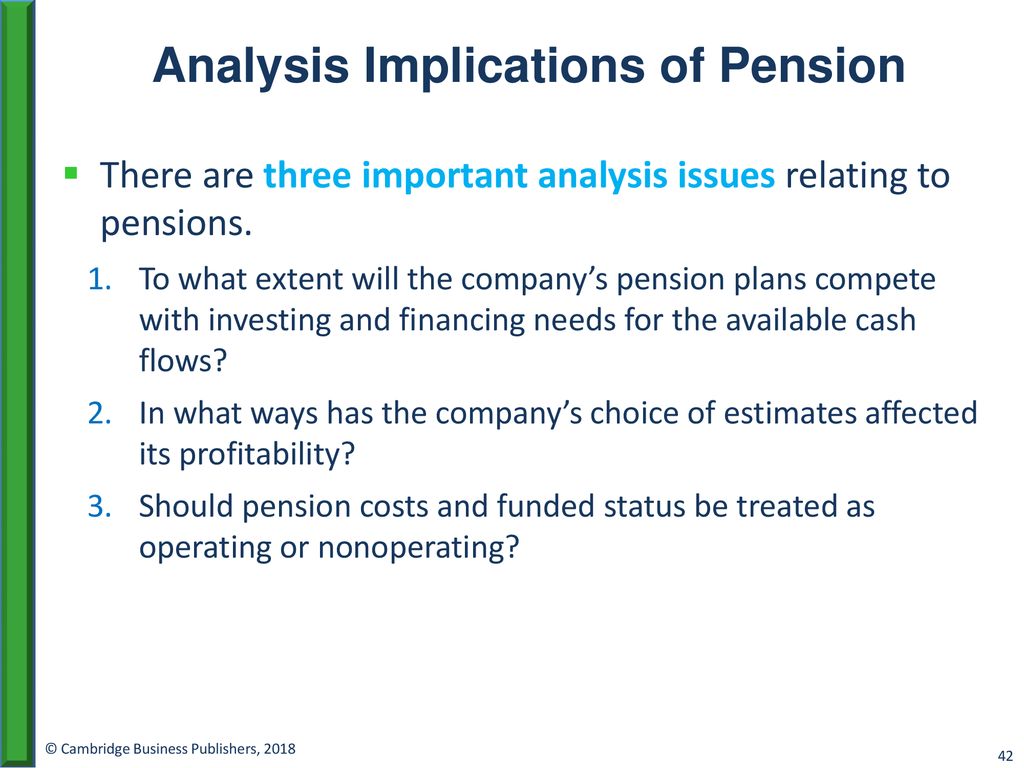 Analyzing Leases, Pensions, And Income Taxes - Ppt Download