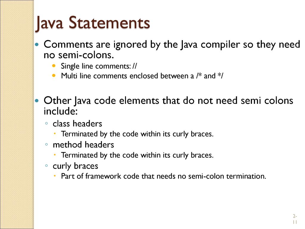 Intro to Java. - ppt download