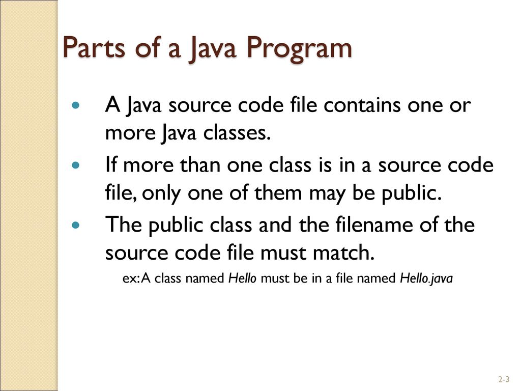 Intro to Java. - ppt download