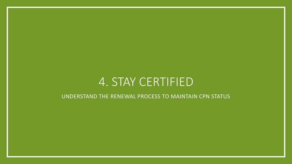 cpn certification requirements cpn certification requirements