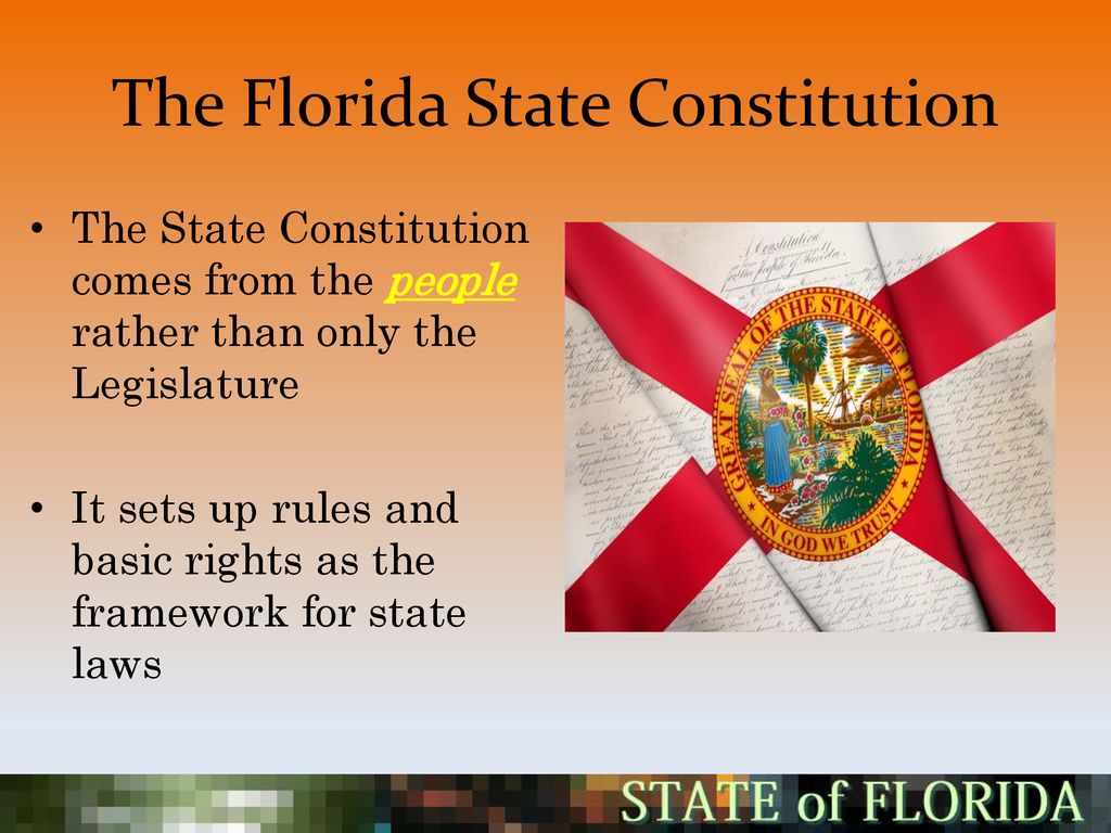 The Florida Constitution ppt download