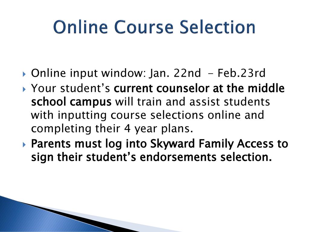Elkins High School Course Selection - ppt download