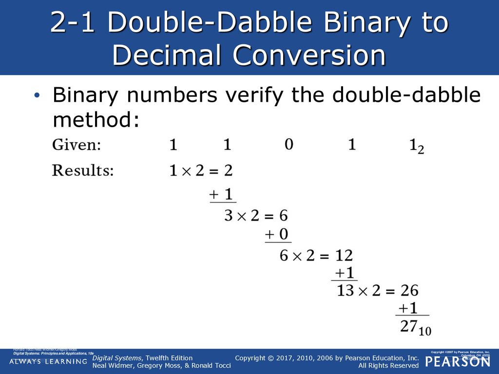 2 Number Systems and Codes Edited by Jerry Bernardini. - ppt download