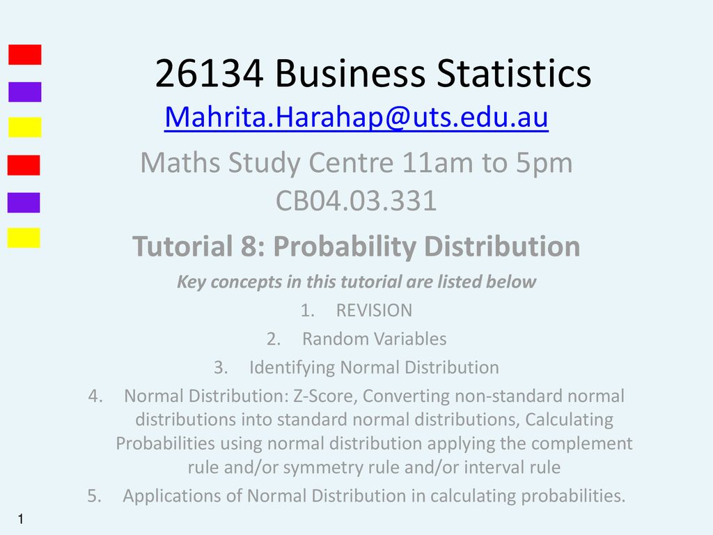 Tutorial 8 probability distribution ppt download