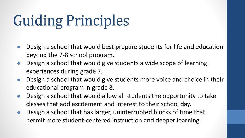 7/8 School Design and Program Recommendations - ppt download
