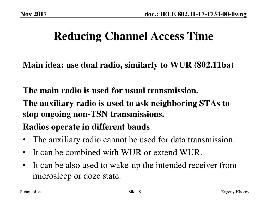 Wi-Fi Time Sensitive Networking - ppt download