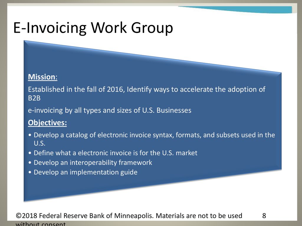 Business Payments Coalition: E-Invoicing Initiative - Ppt Download