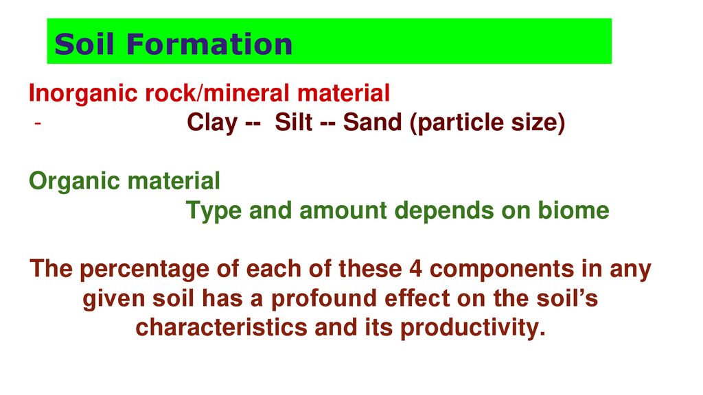 Soil Formation Soil horizons - layers of soil renewal - ppt download