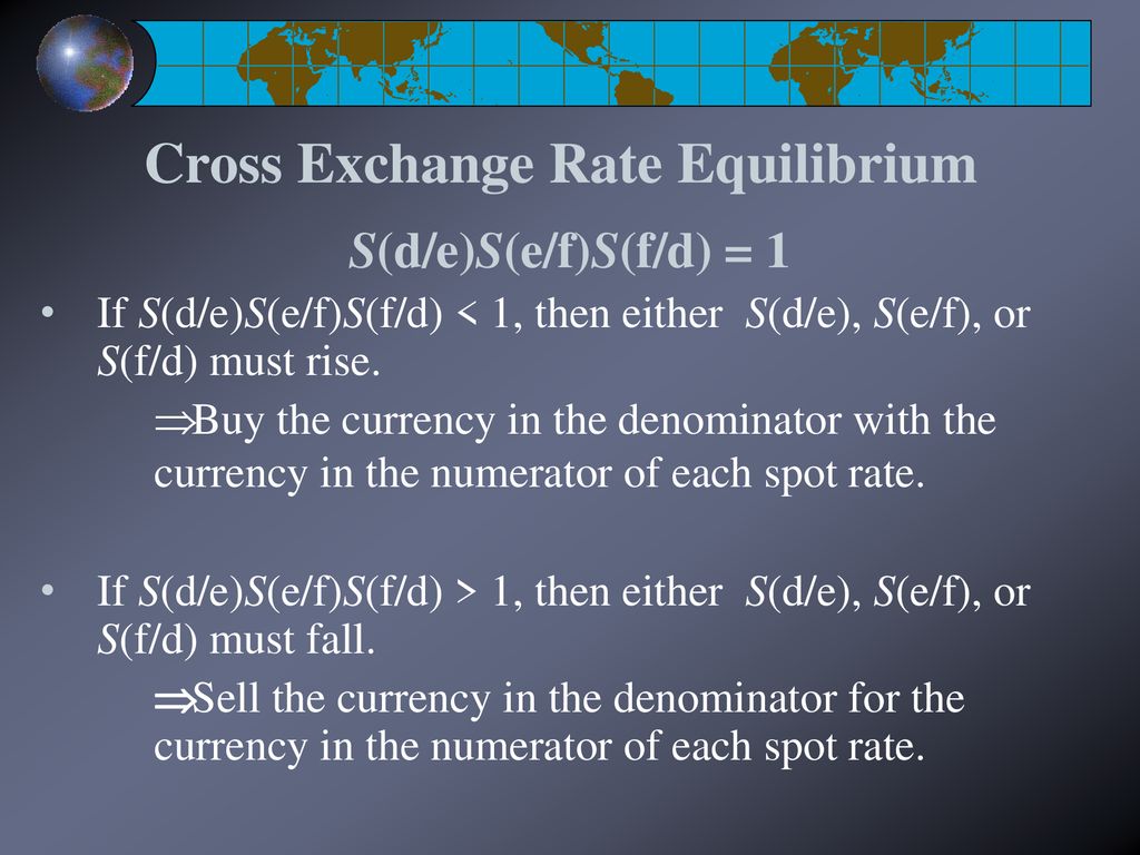 The Market For Foreign Exchange Fx Or Forex Ppt Download