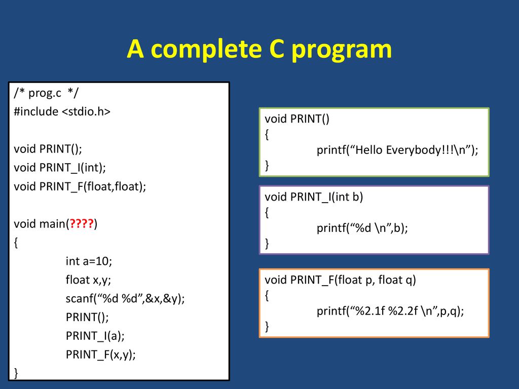 Programming and Data Structures - ppt download