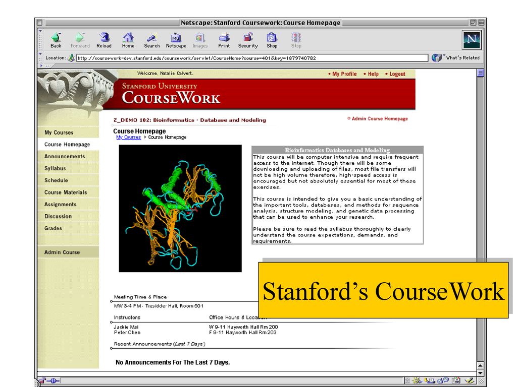 coursework stanford