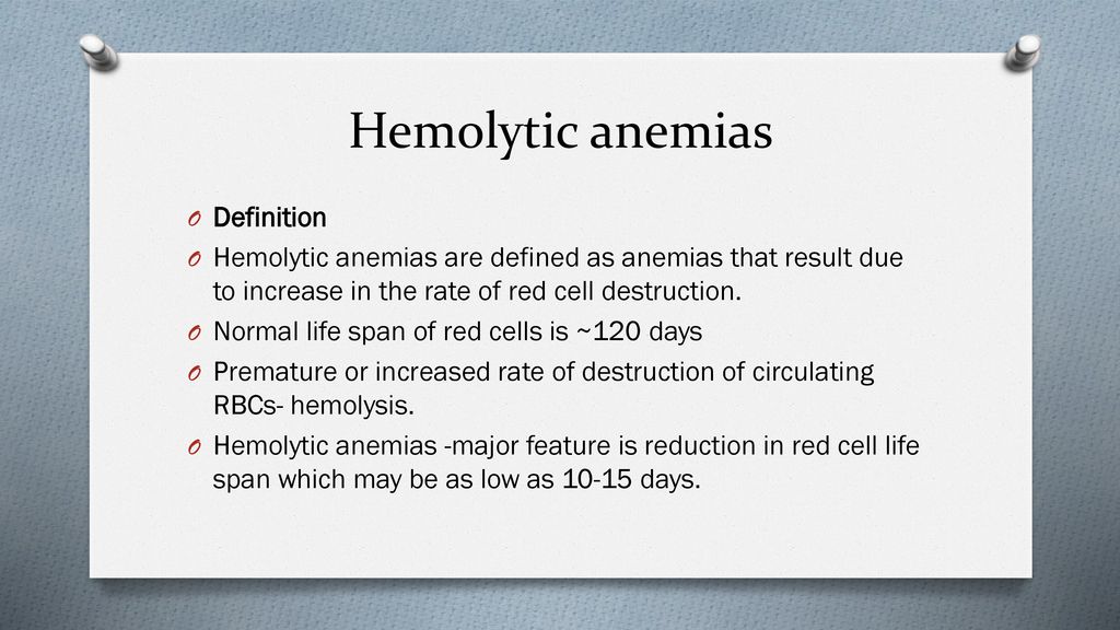 HEMOLYTIC ANEMIA Dr Ramadas Nayak - ppt download