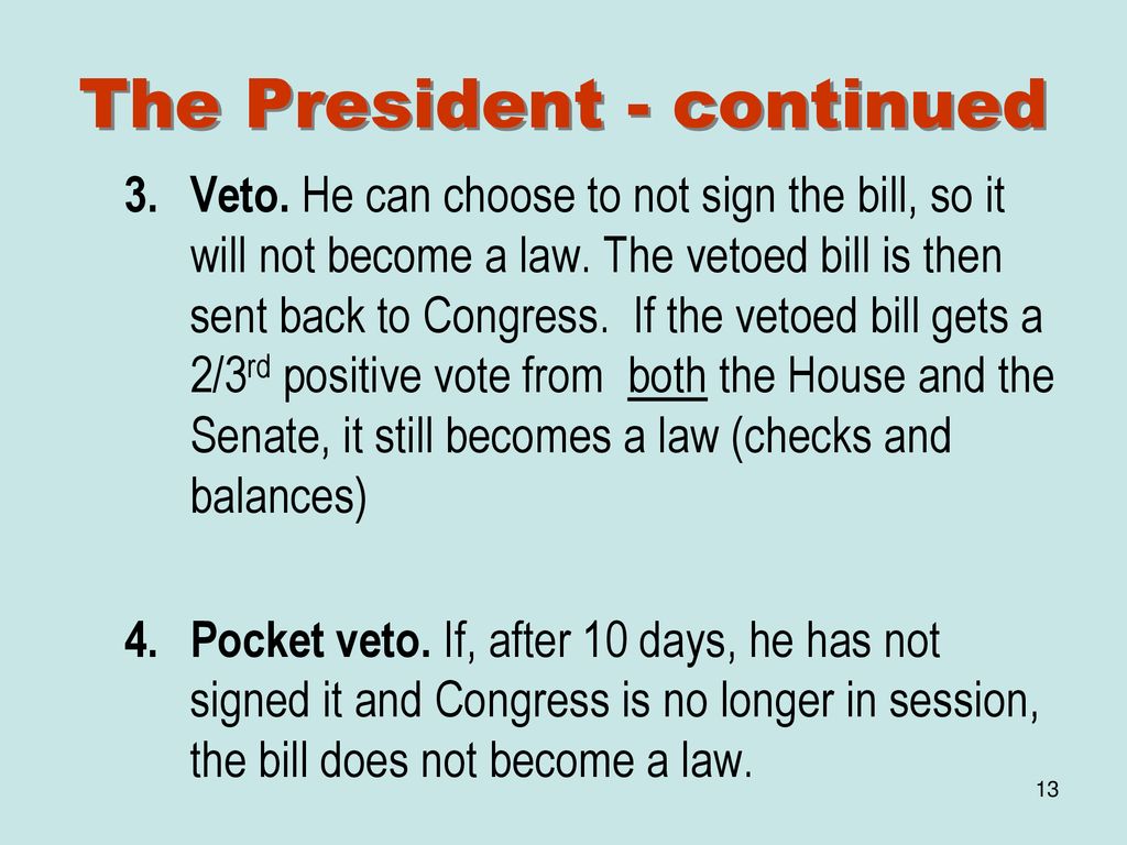 Can The President Introduce A Bill? Can The President Introduce A Bill?