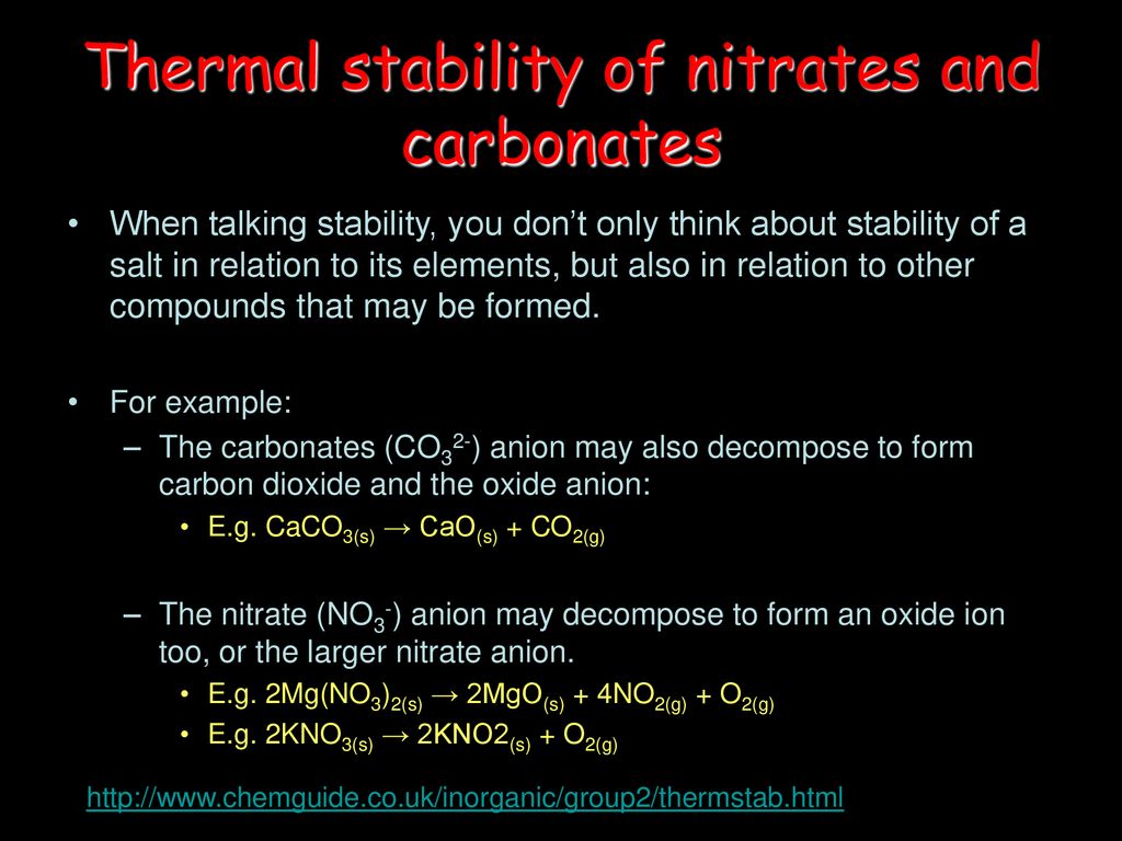 Which of the following oxide is thermaly least stable?, CLASS 12