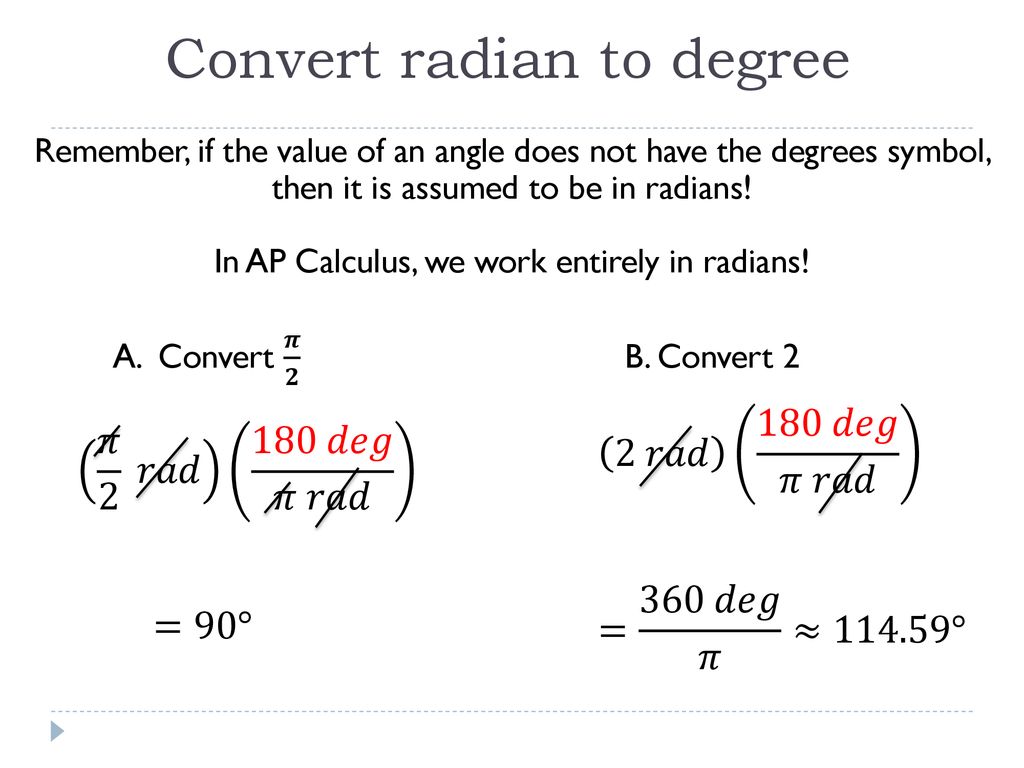 Trigonometric functions ppt download