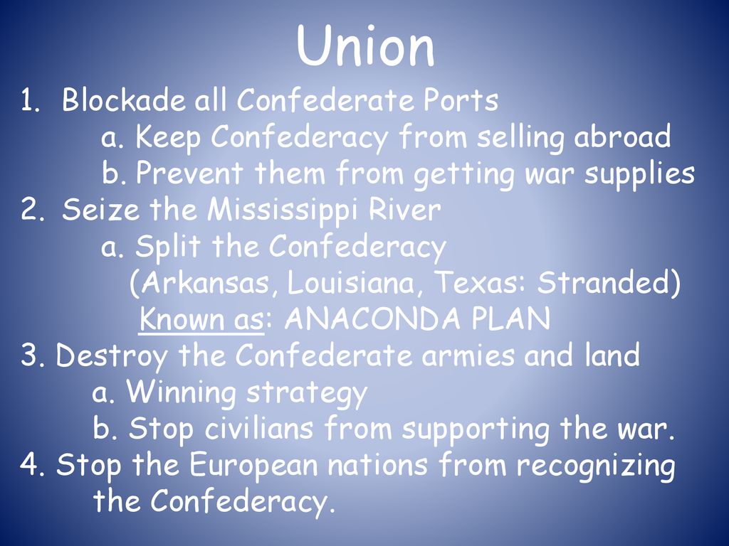 Civil War Facts. - ppt download