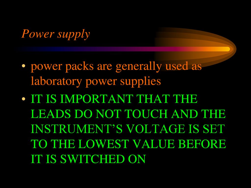 Power supply power packs are generally used as laboratory power supplies.