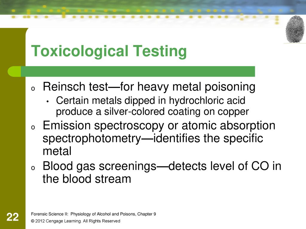 Toxicological Testing