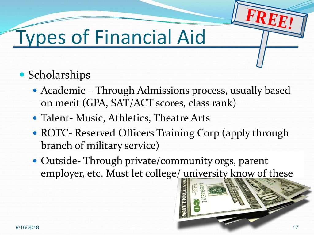 Understanding Financial Aid - ppt download