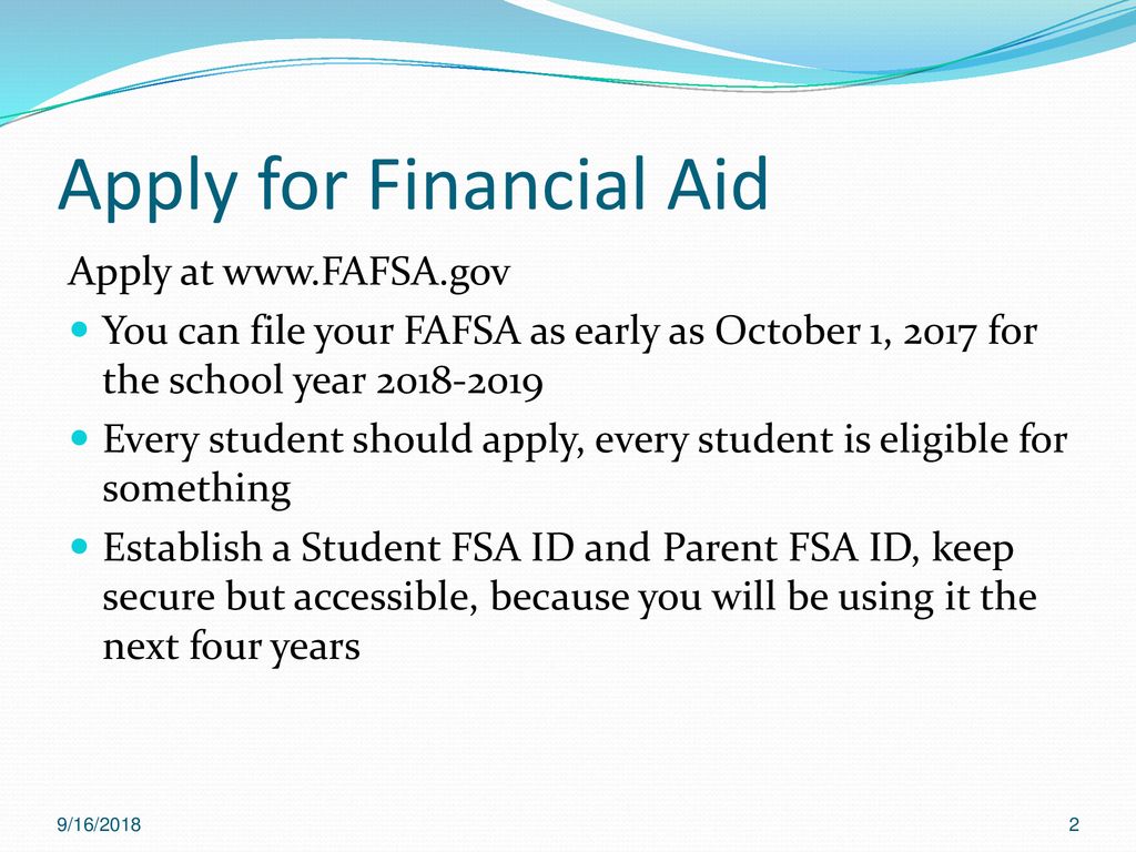 Understanding Financial Aid - ppt download