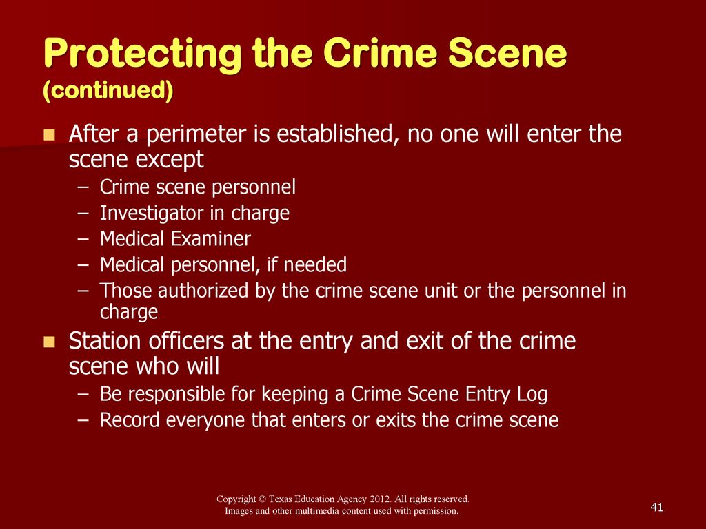 Evidence Collection Law Enforcement I. - ppt download