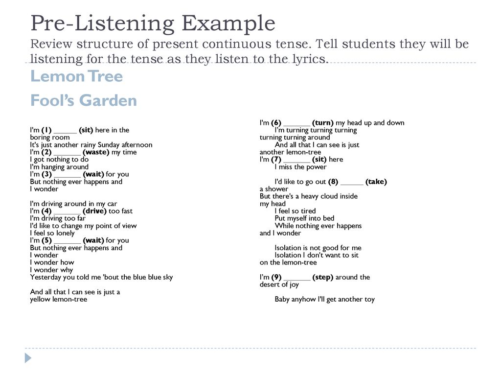 Using Songs In The Classroom Ppt Download