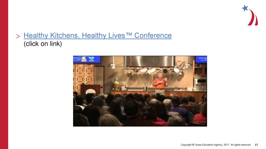 Healthy Kitchens%2C Healthy Lives™ Conference (click On Link) 