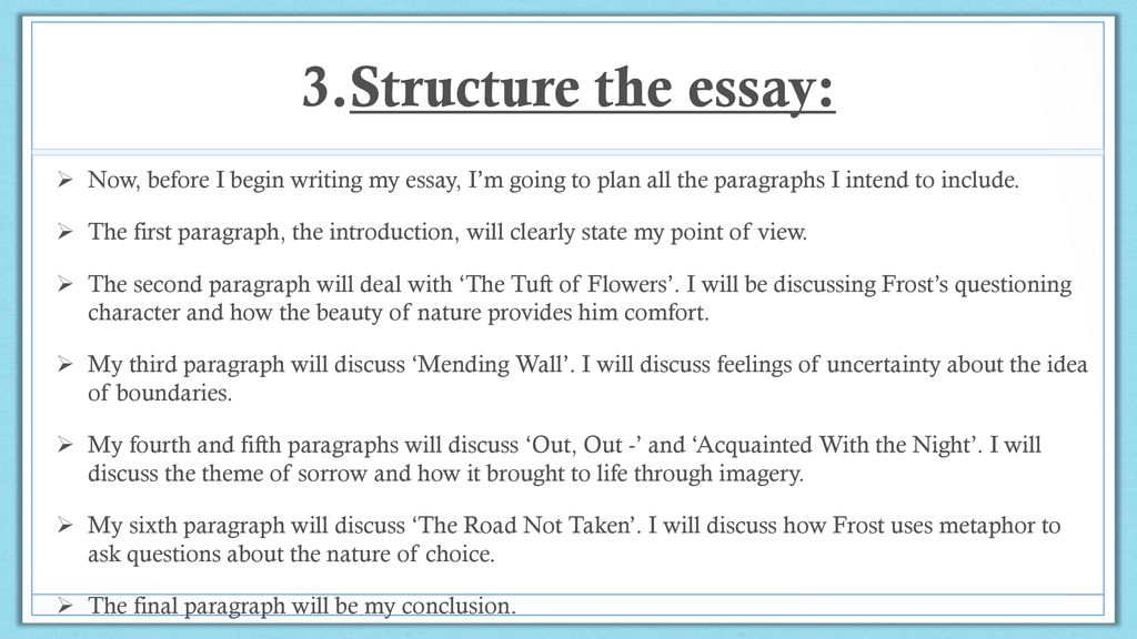 robert frost essay introduction