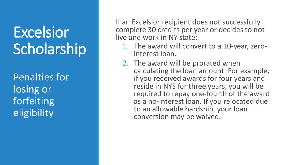 Paying for College: TAP, Pell, and Excelsior - ppt download