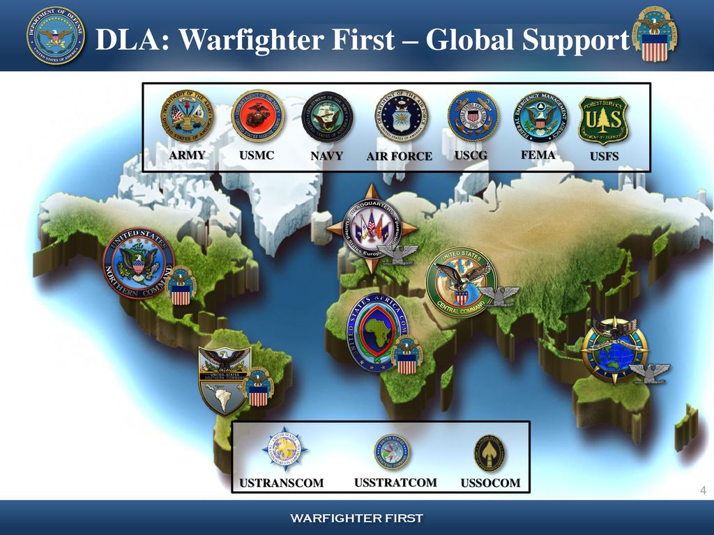 DLA: Warfighter First – Global Support