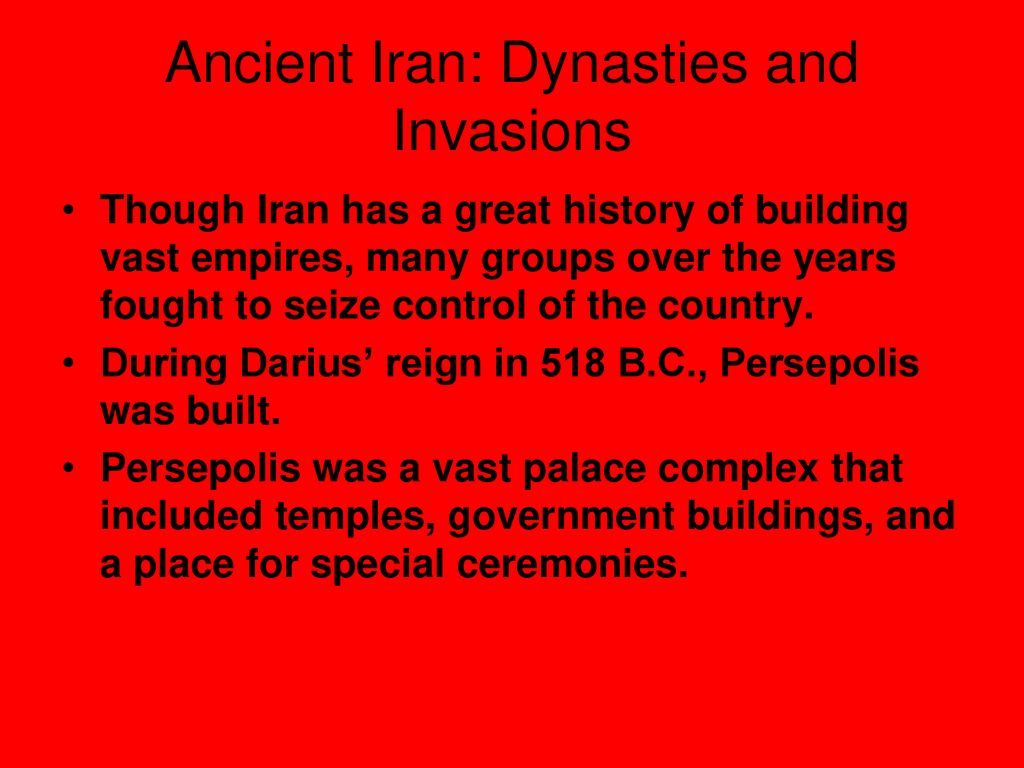 Background For Persepolis, By Marjane Satrapi: Iran’s History - Ppt ...