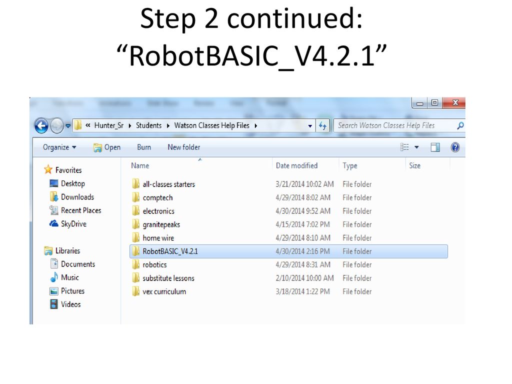 Programming Lab 2 Robot Basic Lessons 1 and 2 - ppt download