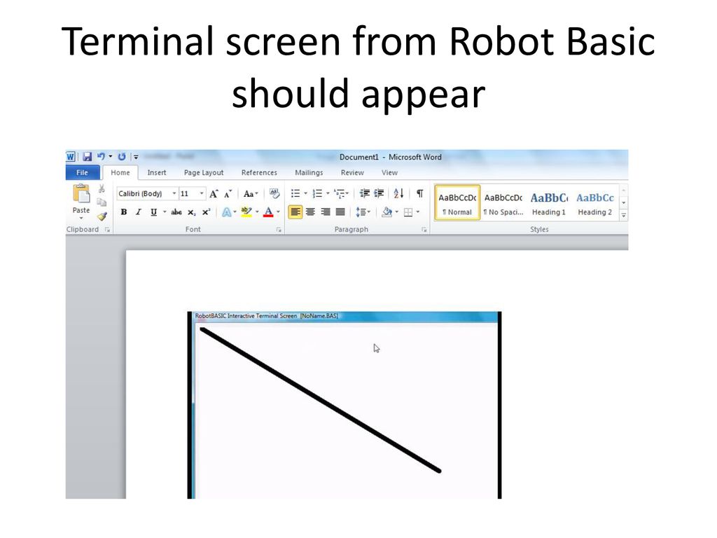 Programming Lab 2 Robot Basic Lessons 1 and 2 - ppt download