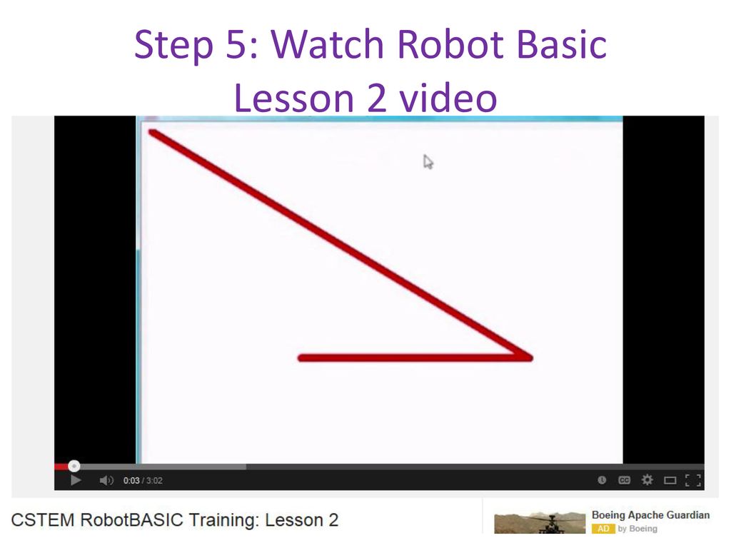 Programming Lab 2 Robot Basic Lessons 1 and 2 - ppt download