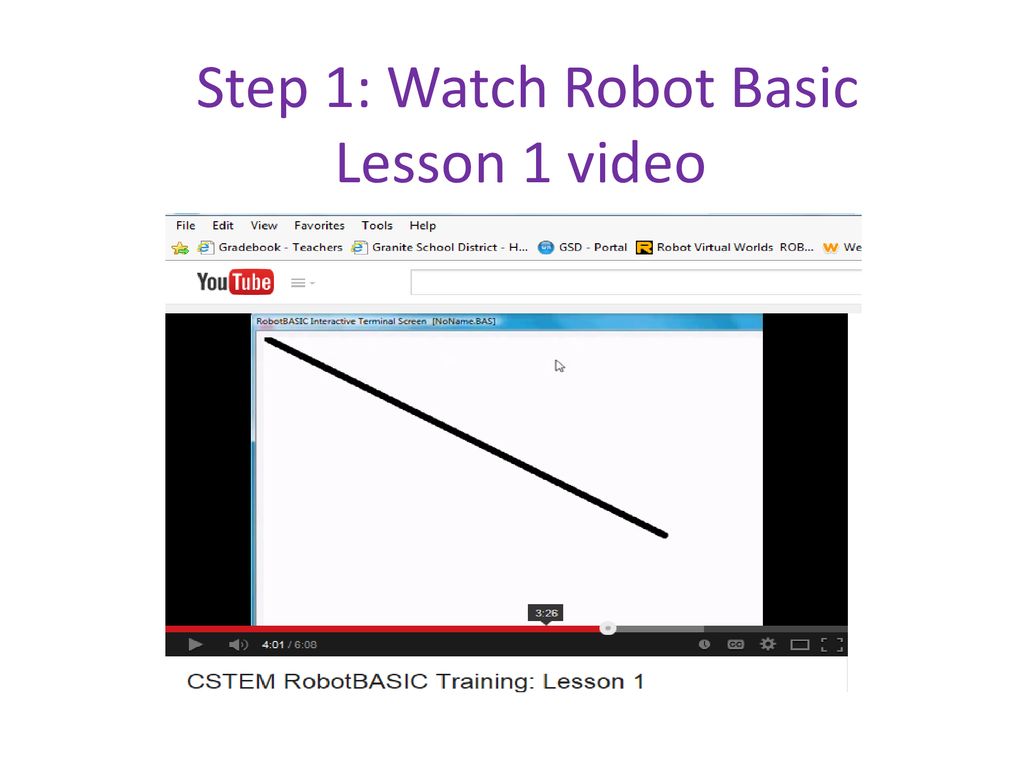 Programming Lab 2 Robot Basic Lessons 1 and 2 - ppt download