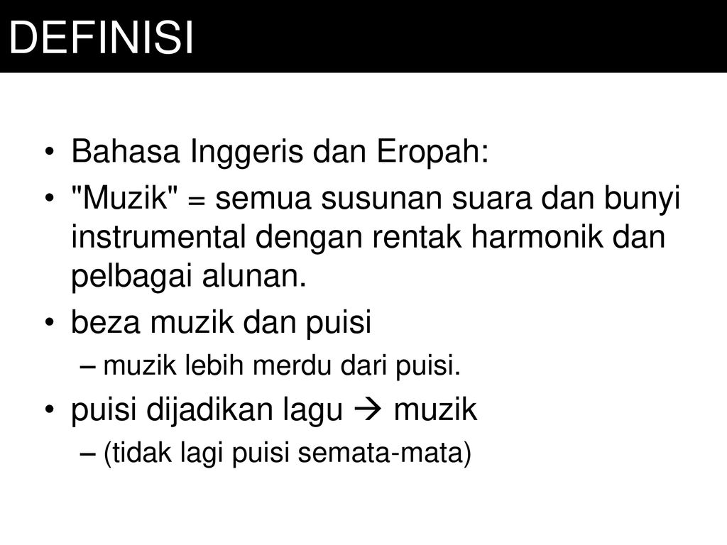 Topik Perbahasan Muzik Dalam Perundangan Islam Ppt Download