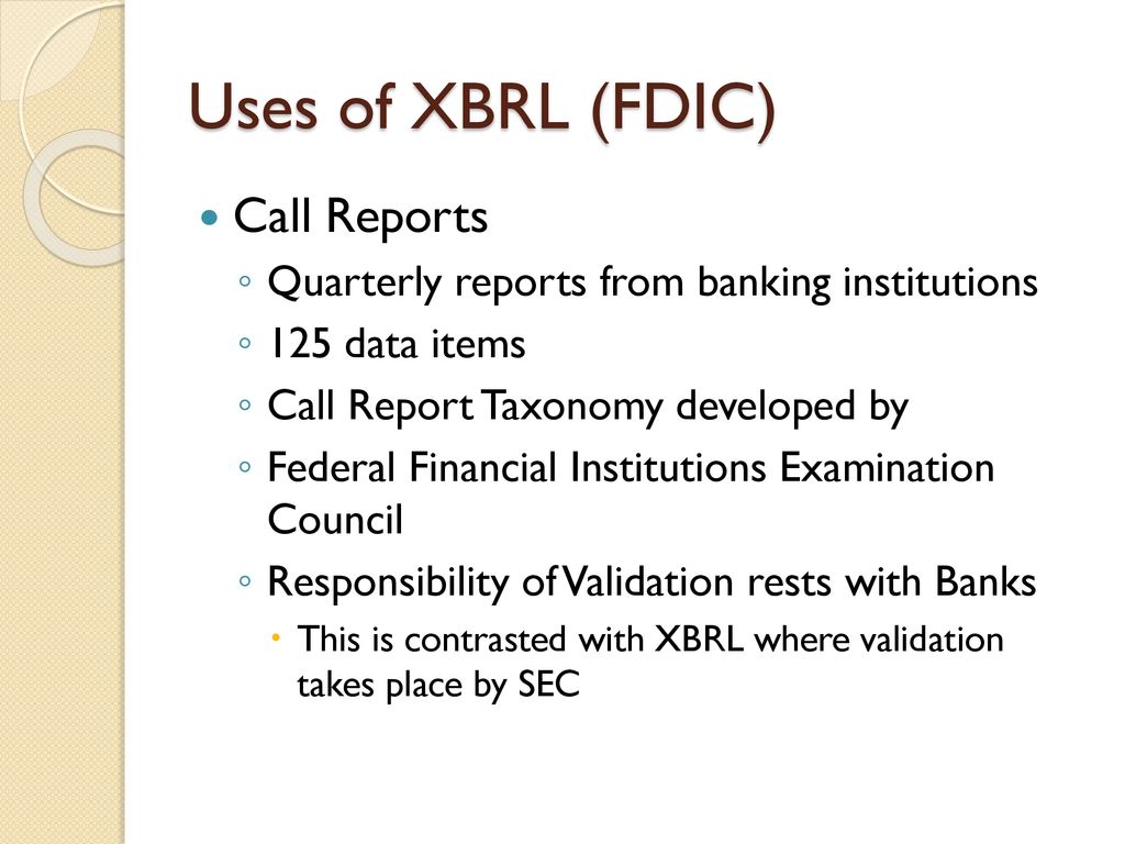 Chapter 6 Current State of XBRL Discoverable Taxonomy Set ppt download