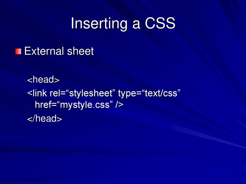Cascading Style Sheets - ppt download