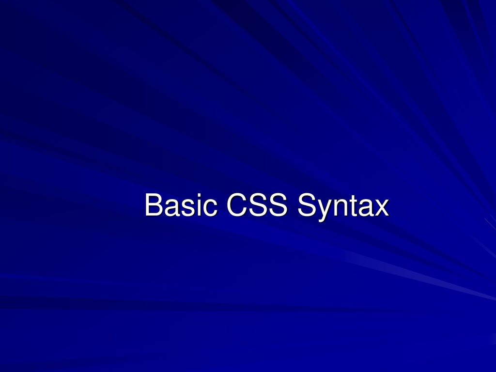 Cascading Style Sheets - ppt download