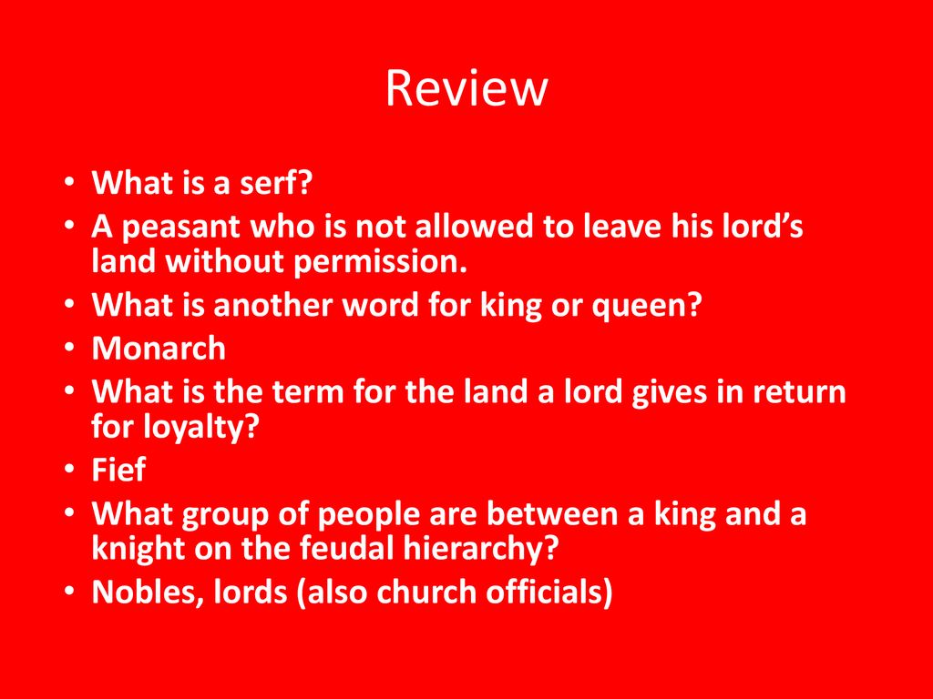 Ch.3 Lesson 1 Feudalism Ineffective Kings ppt download