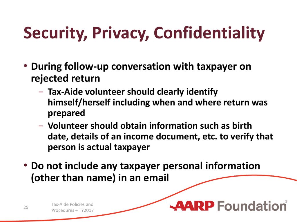 Security, Privacy, Confidentiality
