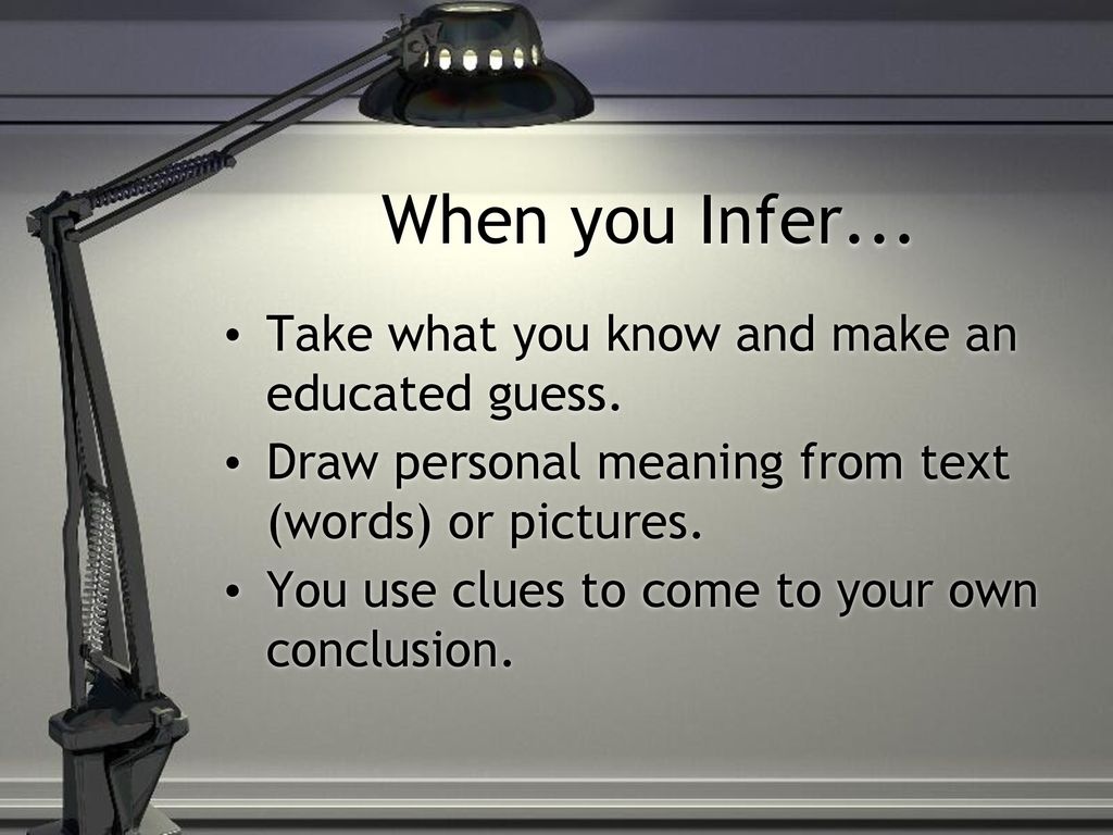 Making Inferences ppt download