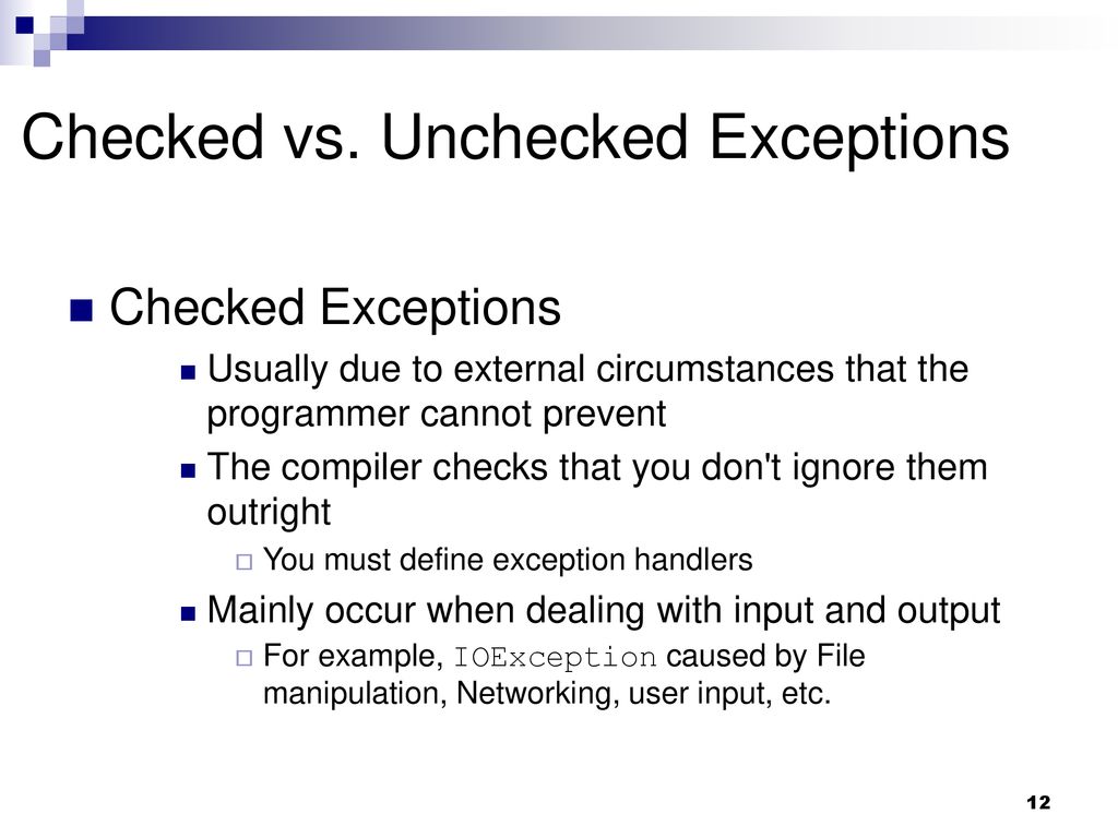 Cse 501n fall 09 17 exception handling ppt download